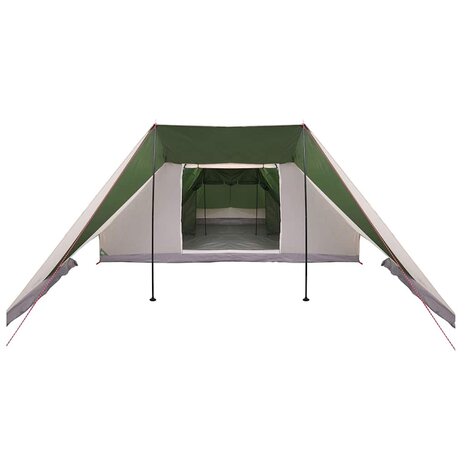 Gezinstent met dak Groen en beige 660 x 456 x 200 cm 5
