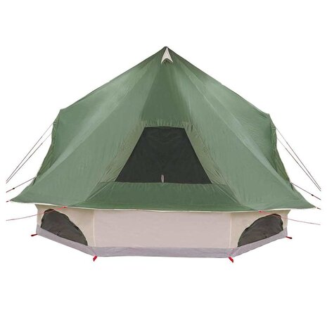 Familie Tipi Tent met dak Groen 680 x 430 x 270 cm 6