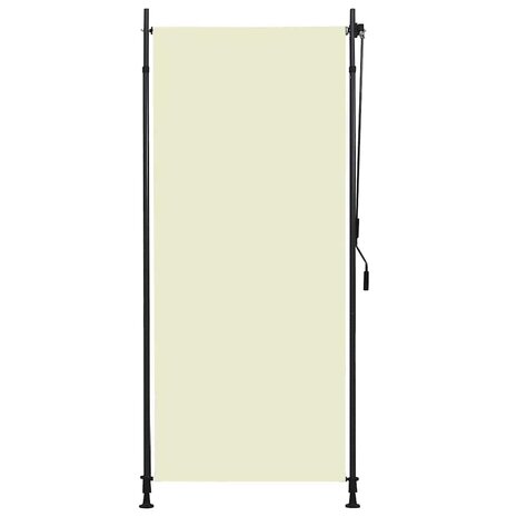Rolgordijn voor buiten 100x270 cm crème 1