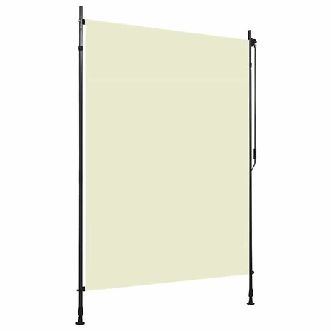 Rolgordijn voor buiten 150x270 cm crème 1