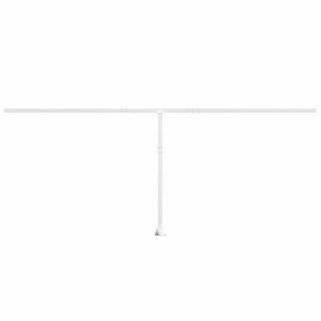 Luifelpaalset 600x245 cm ijzer wit  3