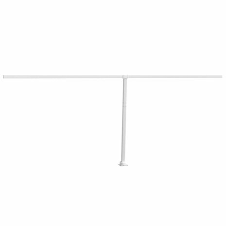 Luifelpaalset 600x245 cm ijzer wit  5