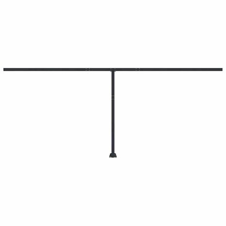 Luifelpaalset 600x245 cm ijzer antracietkleurig  3