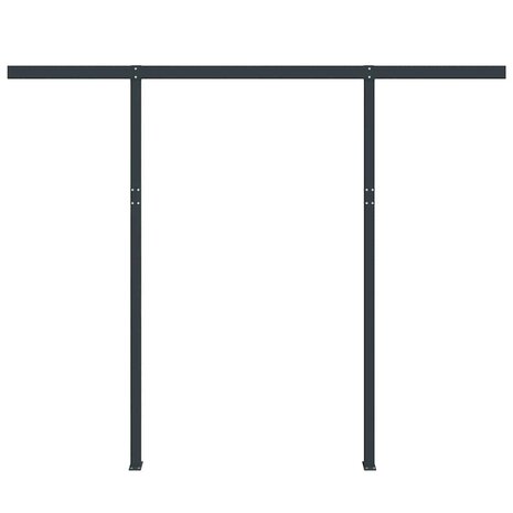 Luifelpaalset 300x245 cm ijzer antracietkleurig  3