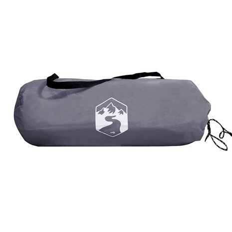 Windscherm camping waterdicht 510x153 cm grijs en oranje 9