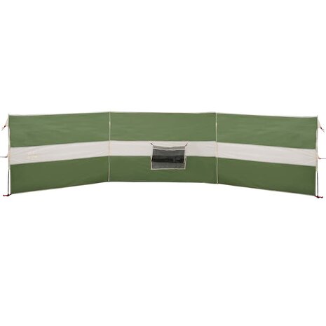 Windscherm camping waterdicht 490x123 cm groen 6