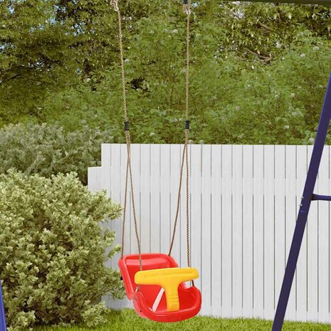 Babyschommel Rood 36 x 43 x 42 cm Kunststof 1