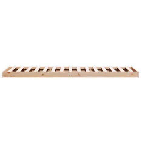 Bedframe Naturel 80 x 210 cm Massief grenenhout 6