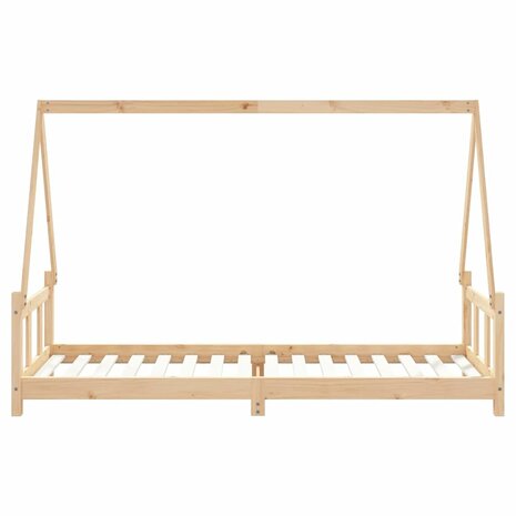 Kinderbedframe 90x200 cm massief grenenhout 5