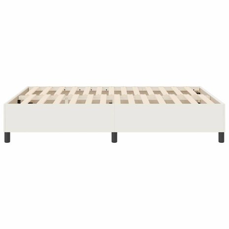 Boxspring bed Crème 140 x 200 cm Katoenen stof 7
