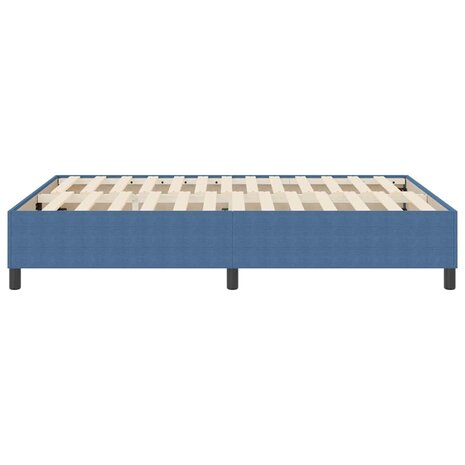 Boxspring bed Blauw 140 x 200 cm Katoenen stof 7
