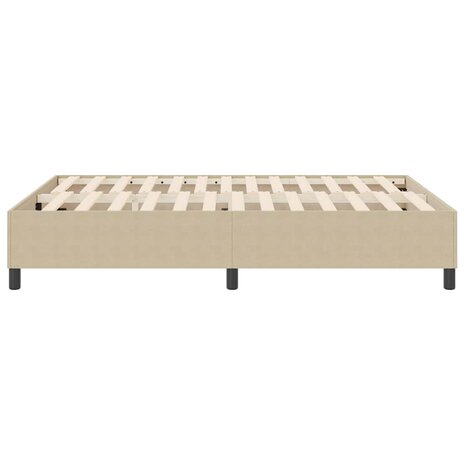 Boxspring bed Grijs groen 140 x 200 cm Katoenen stof 7