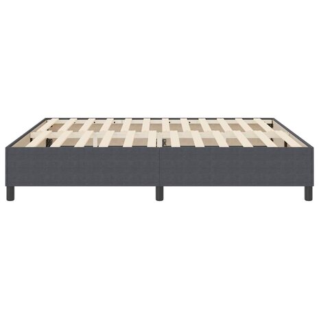 Boxspring bed Donkergrijs 180 x 200 cm Katoenen stof 7