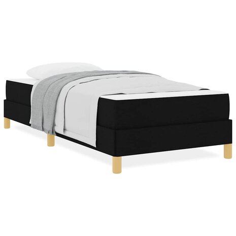 Boxspring bed Zwart en Bruin 90 x 190 cm 4