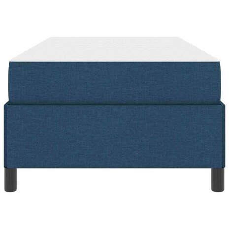 Boxspring bed Blauw en Zwart 90 x 200 cm 7