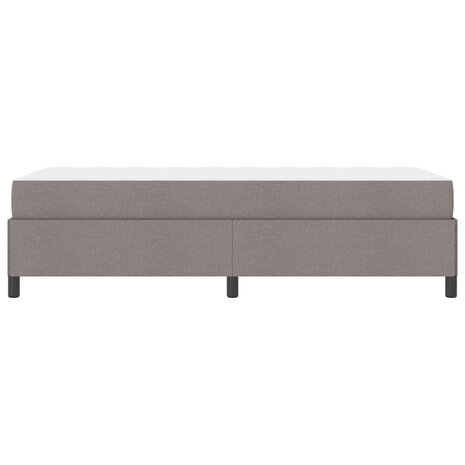Boxspring bed Taupe en Zwart 100 x 200 cm 8