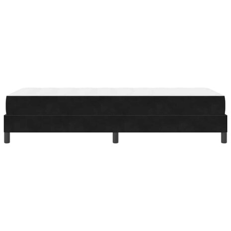 Boxspringbed met matras met matras Zwart 100 x 200 cm Fluweel 8