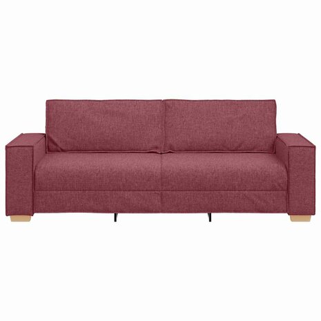 3-zitsbank Wijnrood 180 cm Stof 4