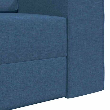 Vloersofa Bed Marineblauw 245 x 78 x 77 cm Stof 9