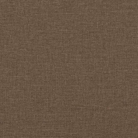 Bankstel met kussen 2 pcs Bruin 221 x 78 x 80 cm Stof 9