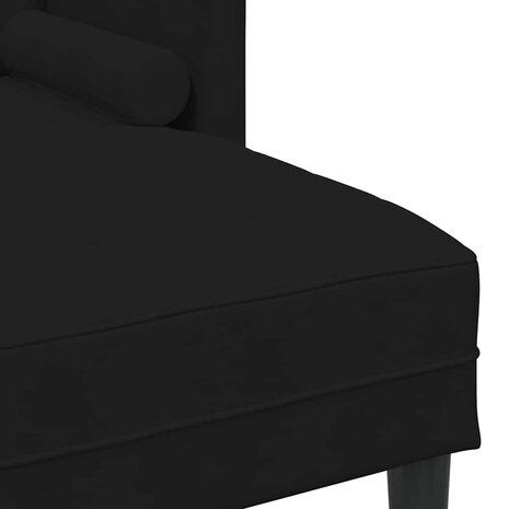 Bankstel 2 pcs Zwart 173 x 131 x 67 cm Fluweel 9