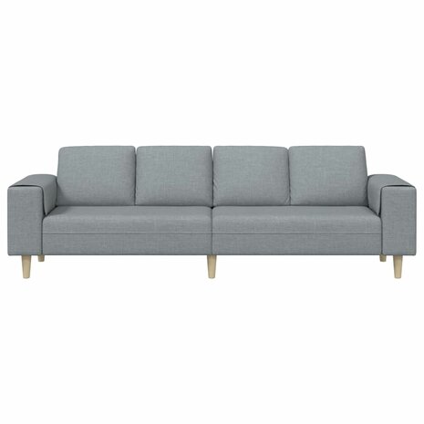 Bankstel Lichtgrijs Stof 4