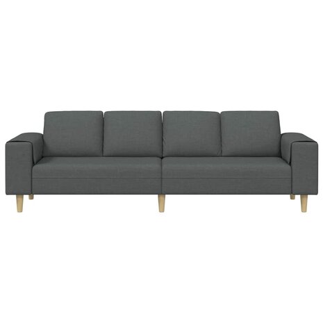 Bankstel Donkergrijs Stof 4