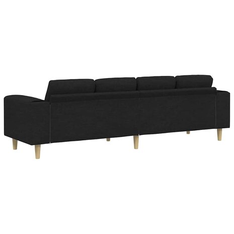 Bankstel Zwart Stof 6