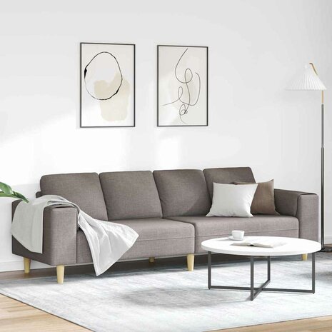 Bankstel Taupe Stof 1