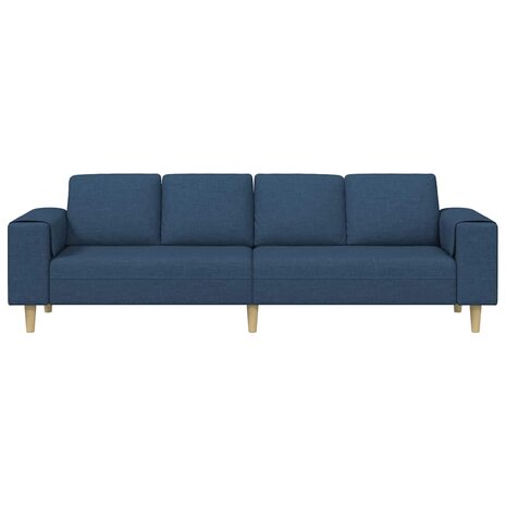 Bankstel Blauw Stof 4