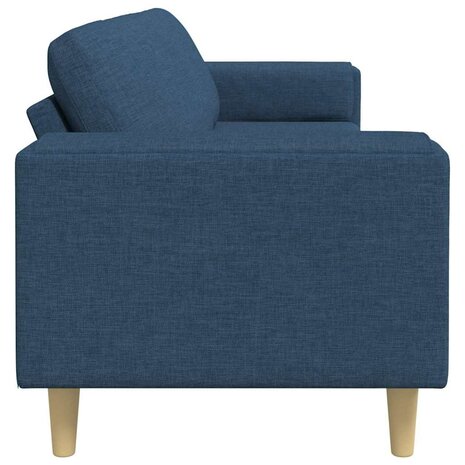 Bankstel Blauw Stof 5