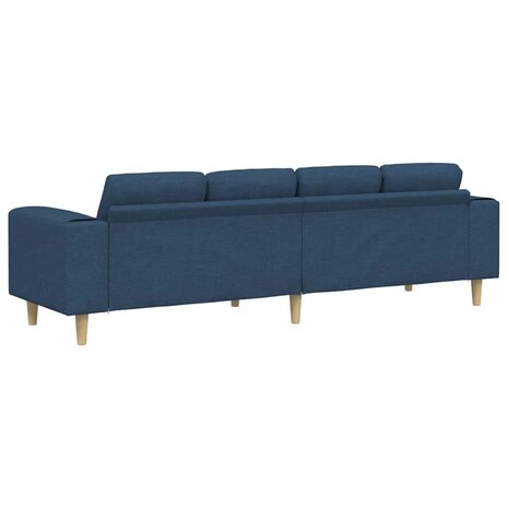 Bankstel Blauw Stof 6