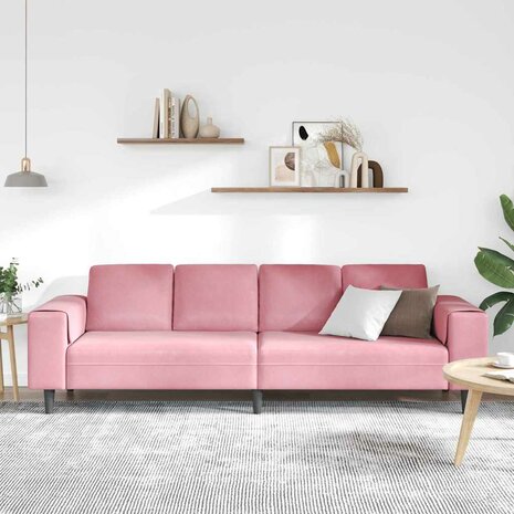 Bankstel Roze Fluweel 3