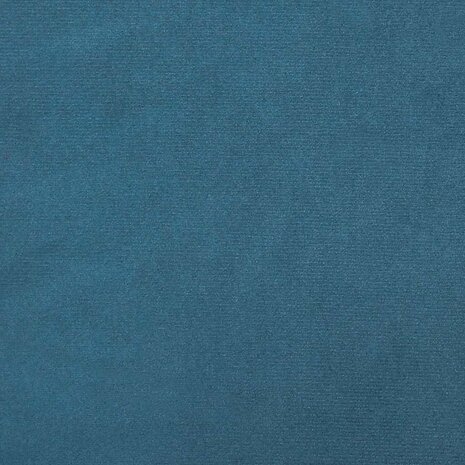 Bankstel 3 pcs Blauw Fluweel 9
