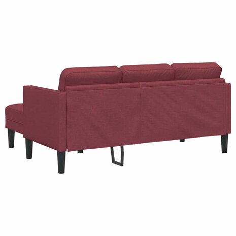 Bankstel Wijnrood 173 x 131 x 67 cm Stof 6