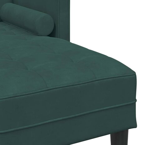 Bankstel Donkergroen 173 x 131 x 67 cm Fluweel 6