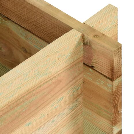 Plantenbak 40 cm geïmpregneerd grenenhout 4