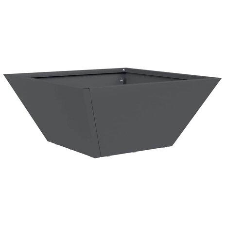Tuin Kom Plantenbak Antraciet 35 x 35 x 15 cm Staal 2