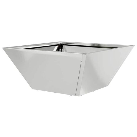 Tuin Kom Plantenbak Zilver 35 x 35 x 15 cm Gegalvaniseerd staal 7