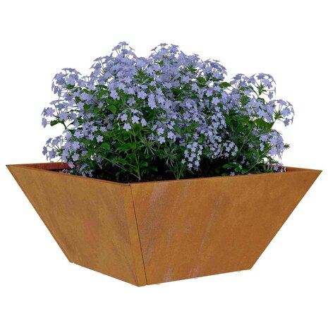 Tuin Kom Plantenbak Roestig 35 x 35 x 15 cm Cortenstaal 3