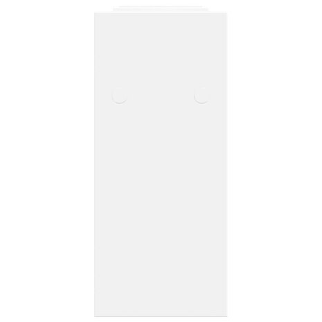 Bureau organiser 34,5x15,5x35,5 cm bewerkt hout wit 6