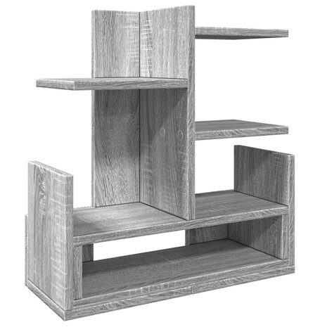 Bureau organiser 49x20x52,5 cm bewerkt hout grijs sonoma eiken 2