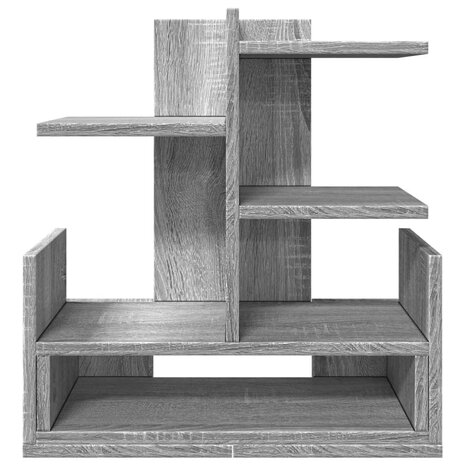 Bureau organiser 49x20x52,5 cm bewerkt hout grijs sonoma eiken 4