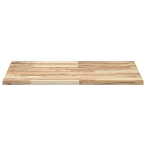 Bureaublad 100x60x2 cm onbehandeld massief acaciahout 5