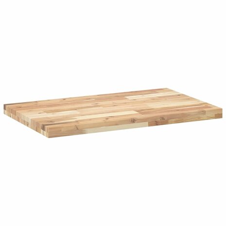 Bureaublad 60x50x4 cm onbehandeld massief acaciahout 7