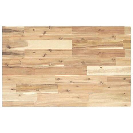 Bureaublad 80x50x4 cm onbehandeld massief acaciahout 1