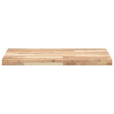 Bureaublad 80x50x4 cm onbehandeld massief acaciahout 5