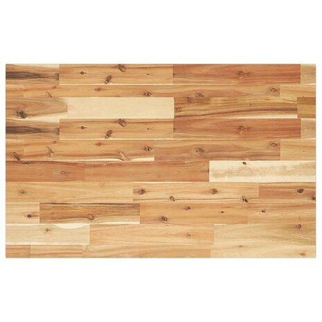 Bureaublad met olieafwerking 100x50x2 cm massief acaciahout 1
