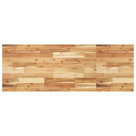 Bureaublad met olieafwerking 140x50x2 cm massief acaciahout 1