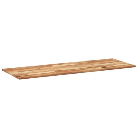 Bureaublad met olieafwerking 140x50x2 cm massief acaciahout 4